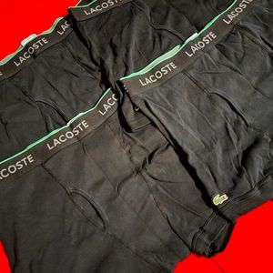 4 pairs of Lacoste Briefs
